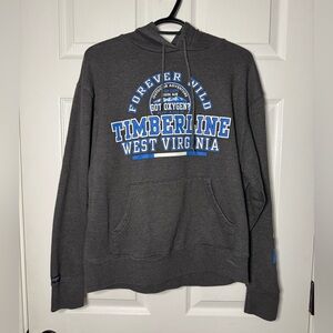 Grey West Virginia Jansport Size Medium Hoodie